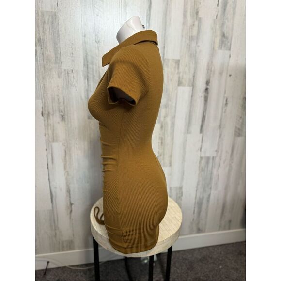 Brown mini dress - Picture 3 of 5